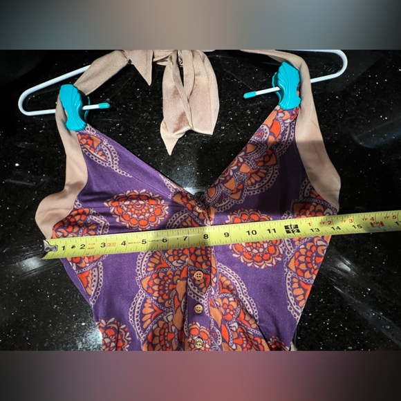 Marciano 100% Silk Summer Print Halter Dress - Picture 7 of 7